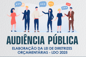 AUDIÊNCIA PÚBLICA LDO 2025