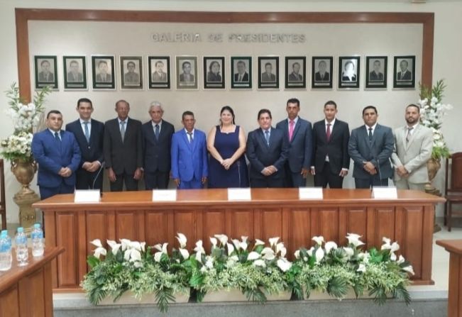 INSTALAÇÃO DA 8ª LEGISLATURA 2025-2028 POSSE DO PREFEITO, VICE-PREFEITO E VEREADORES 
